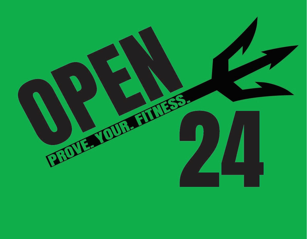 Calypso Crossfit Open 2024 TShirt (Green) Calypso Apparel