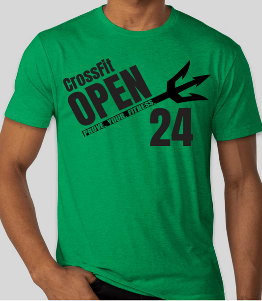 Calypso Crossfit Open 2024 T-Shirt (Green)